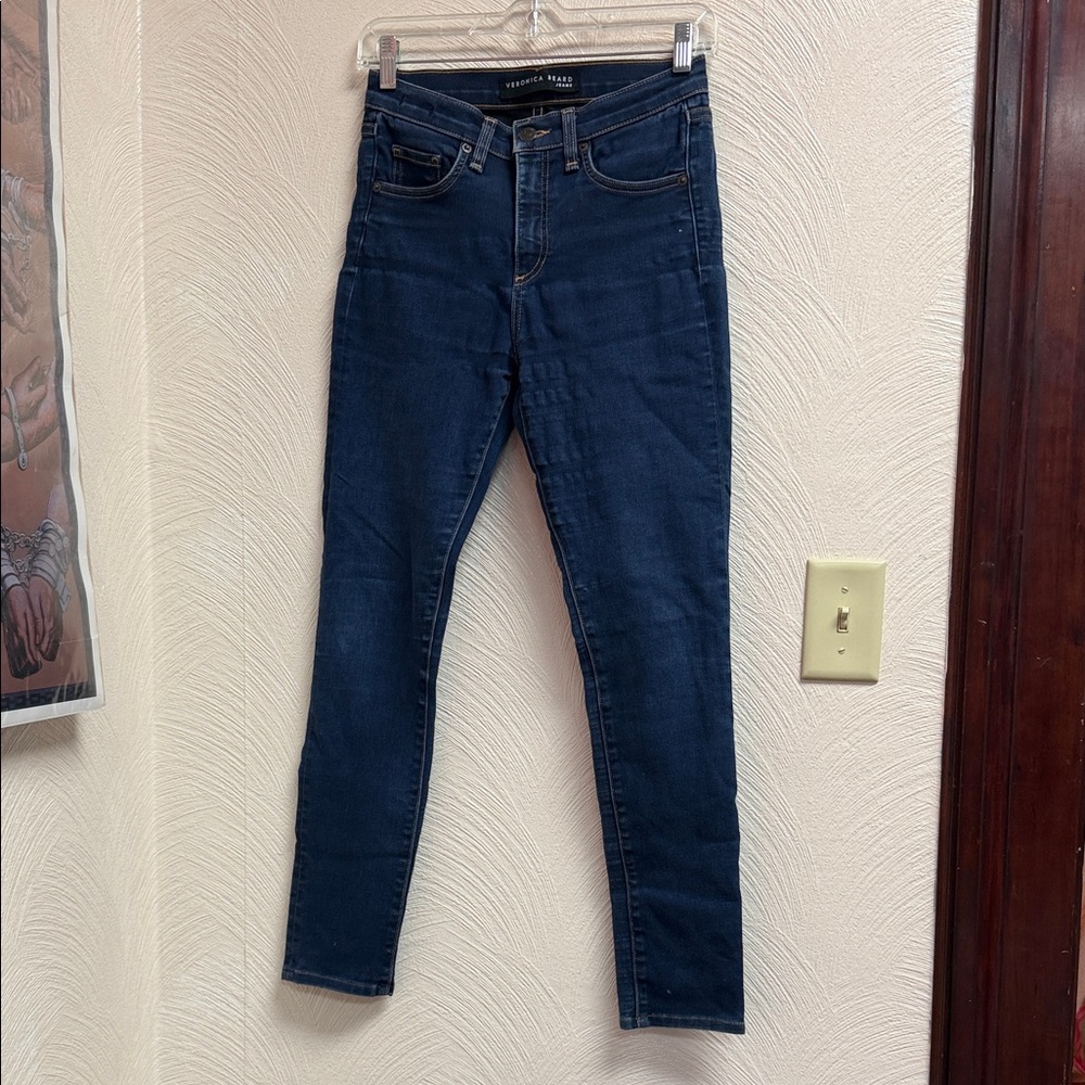 Veronica Beard Indigo Skinny Stretch Jeans